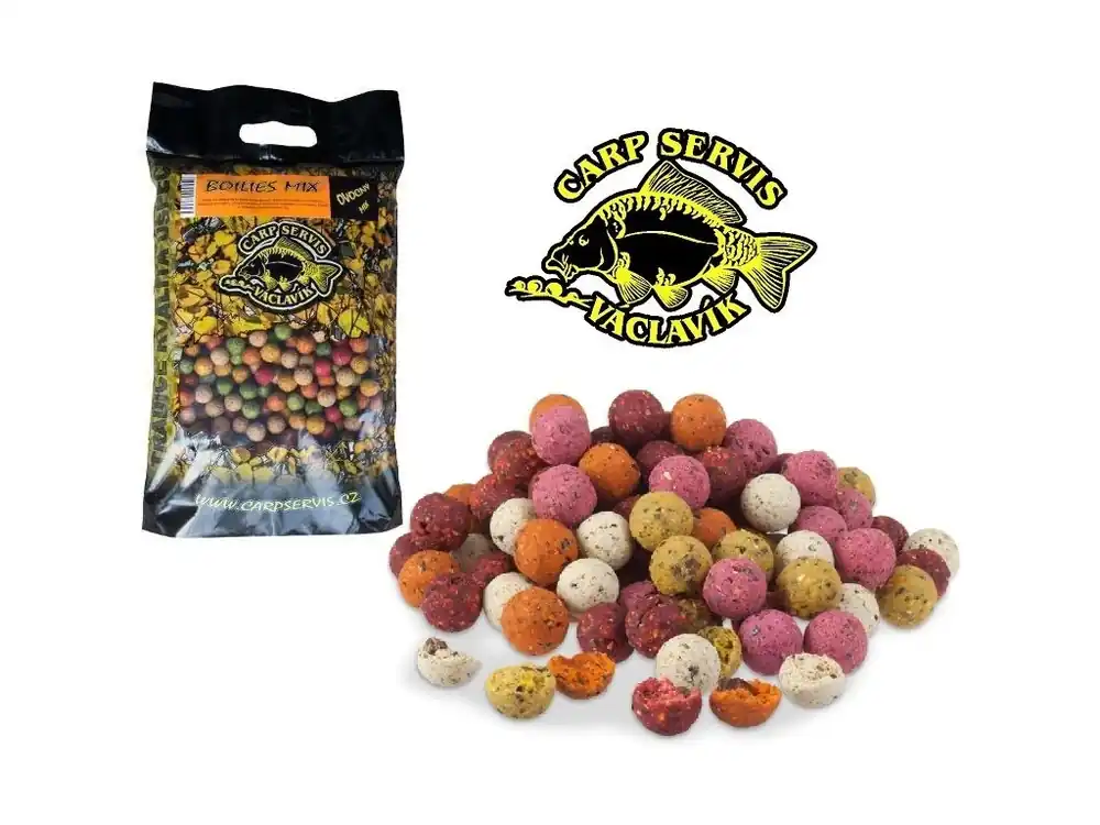 Jen Po Omezenou Doba Carp Servis Václavík krmné boilies - ovocný mix 3 kg