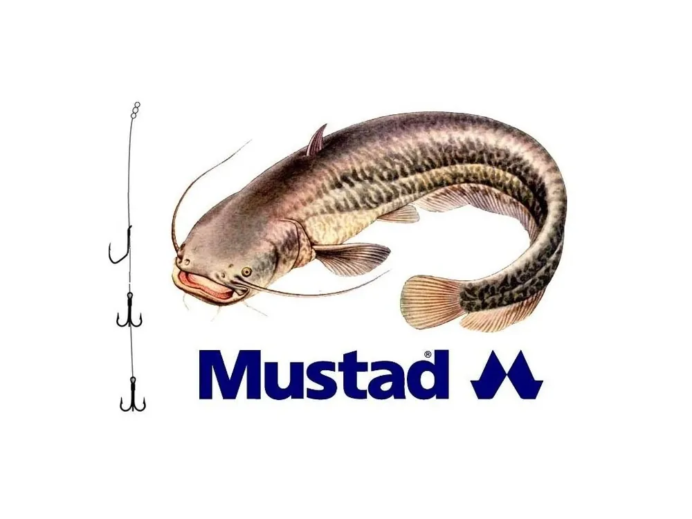 Rybářské návazce na sumce - hotová montáž MUSTAD Catfish Rig 11 Jen Po Omezenou Doba