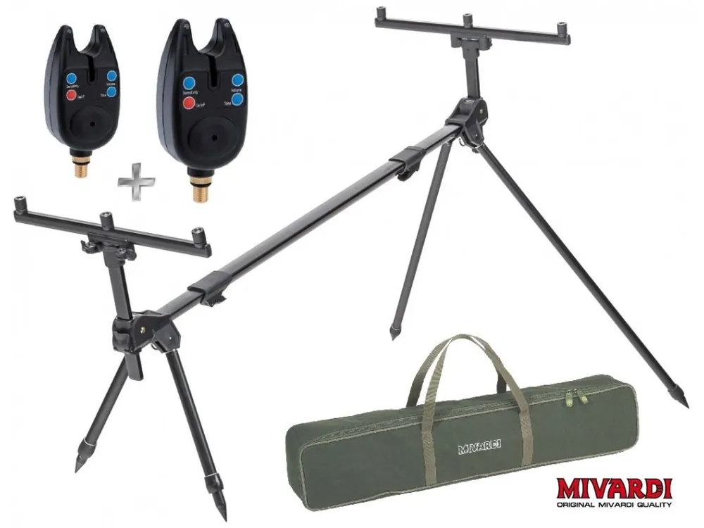 Oblíbený Mivardi Rodpod Hardcore XL (6 nohou) + signalizátory záběru