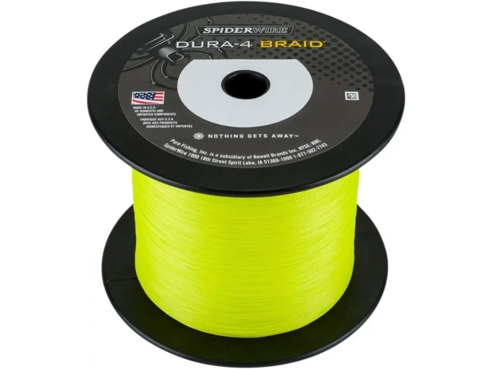 SPIDERWIRE Dura-4 Braid Yellow pletená šňůra 1 m Značkový