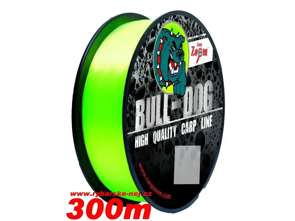 Vysoce Kvalitní Vlasec Carp Zoom Bull-Dog Carp Line Fluo 300 m