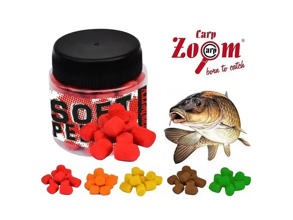 Carp Zoom Soft Pellets plovoucí pelety 30 g/8 mm Aktuální