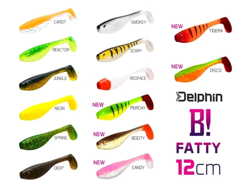 Delphin umělá nástraha BOMB! Fatty 12 cm Pouze Dnes