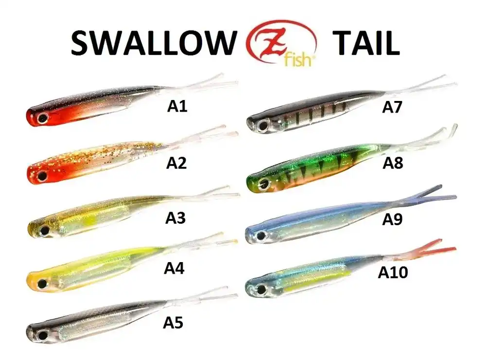 Přímo Od Výrobce Zfish Swallow Tail 7,5 cm - 5 ks