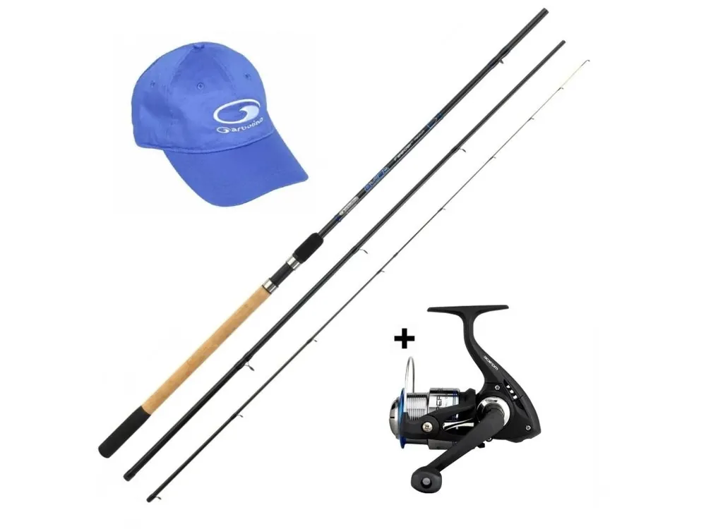 Akce Prut Garbolino Bullet Feeder 3S 3,3 m / 25-75 g + naviják + kšiltovka ZDARMA!