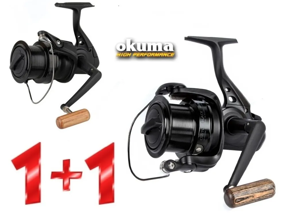 Naviják Okuma Custom Black CB-80 - AKCE 1+1 Časově Omezené