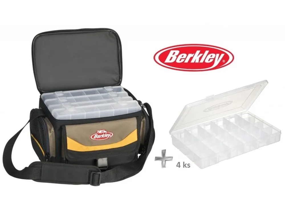 Berkley taška 4 Box Storer + 4 krabičky Bezpečná Platba