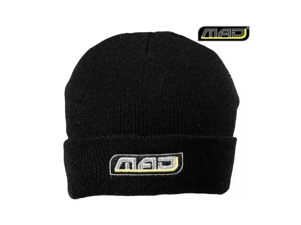 Čepice MAD Black Beanie Nízká Cena
