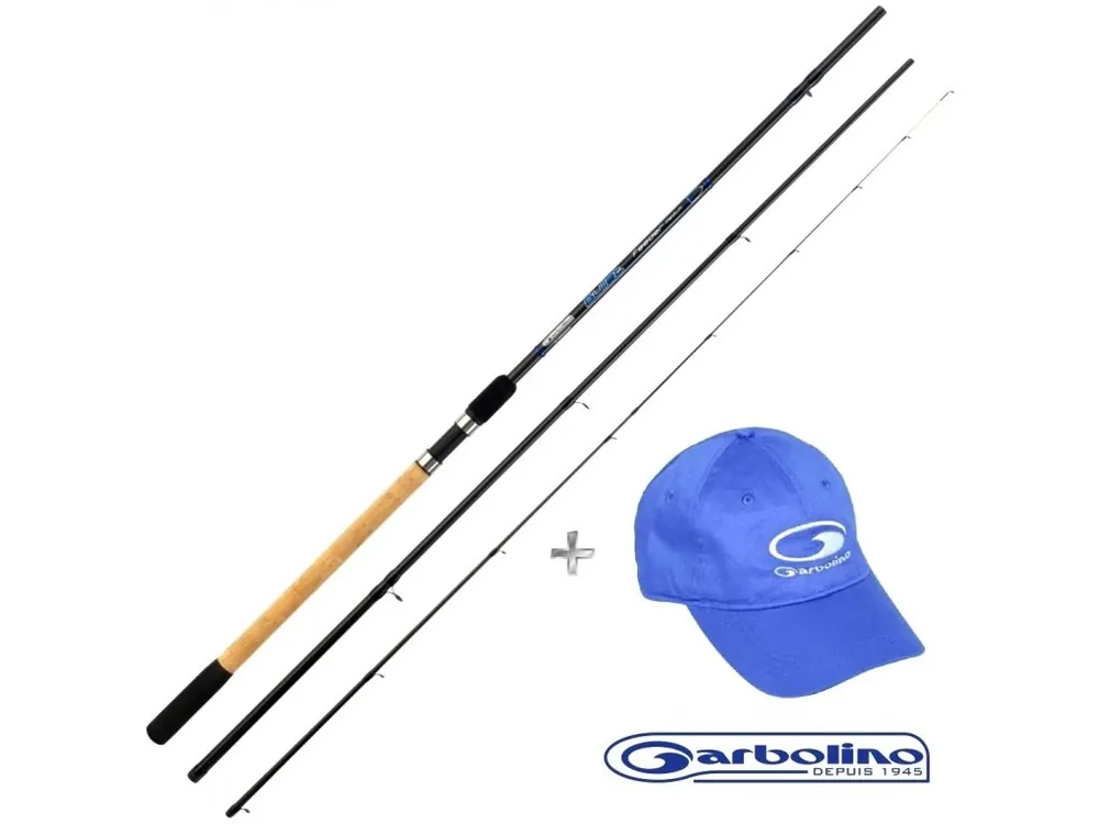 Akční Cena Garbolino prut Bullet Feeder 3S 3,6 m/25-75 g + kšiltovka