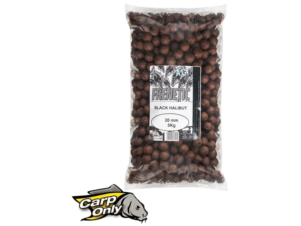 Boilies Carp Only Frenetic A.L.T Black Halibut 5 kg Odeslání Ihned