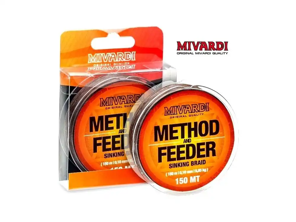 Pouze Dnes Mivardi šňůra Method & Feeder Sinking Braid 150 m