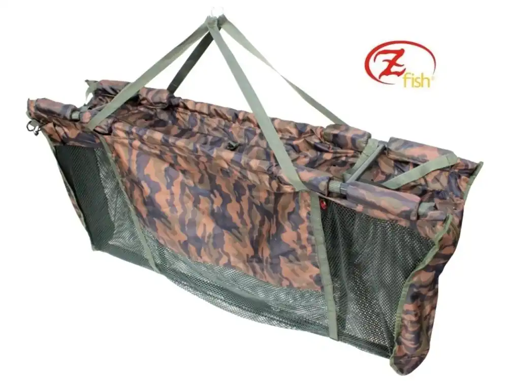 Víkendová Akce Zfish važící sak Camo Floating Weighing Sling