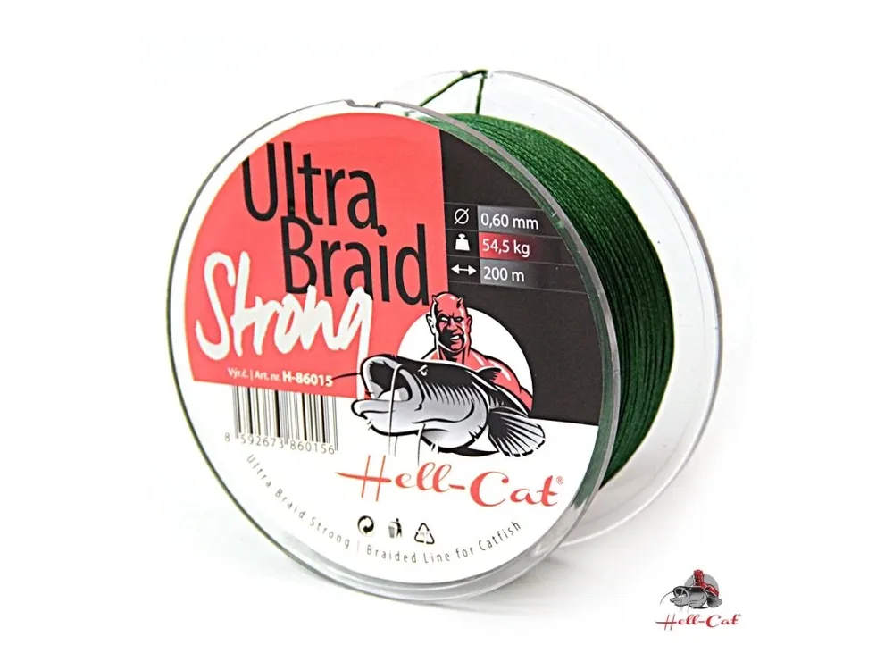 Hell-Cat Ultra Braid Strong 0,60 mm/200 m Sezónní Sleva