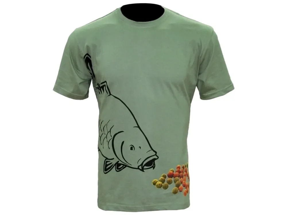 Zfish tričko Boilie T-Shirt Olive Green Autentický