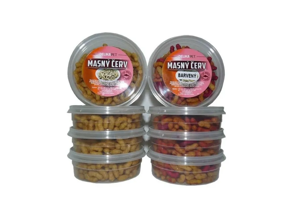 Delikapet Masný červ 150 g barevný Zlevněný