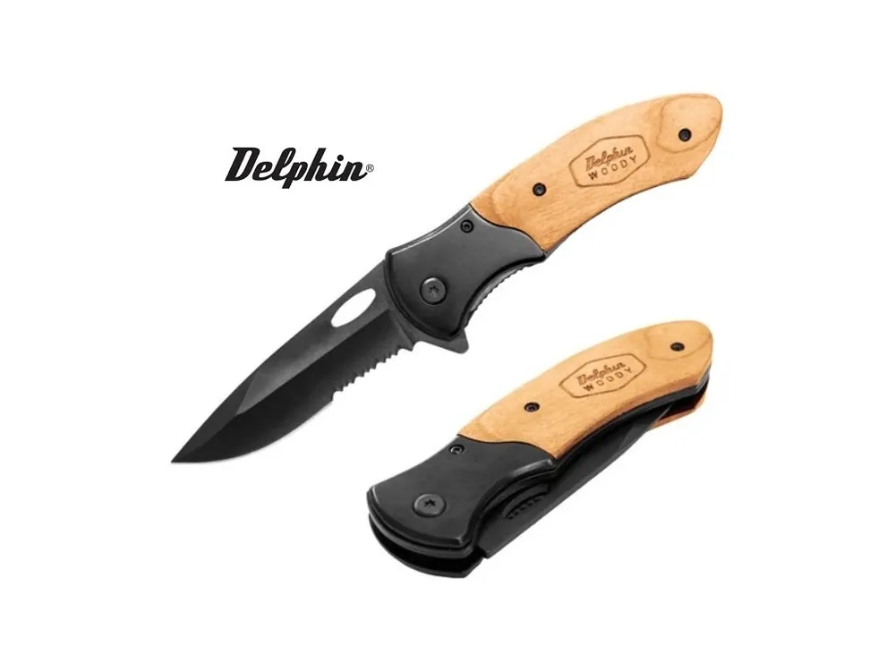 Odeslání Ihned Skládací nůž Delphin Woody - čepel 8,5 cm