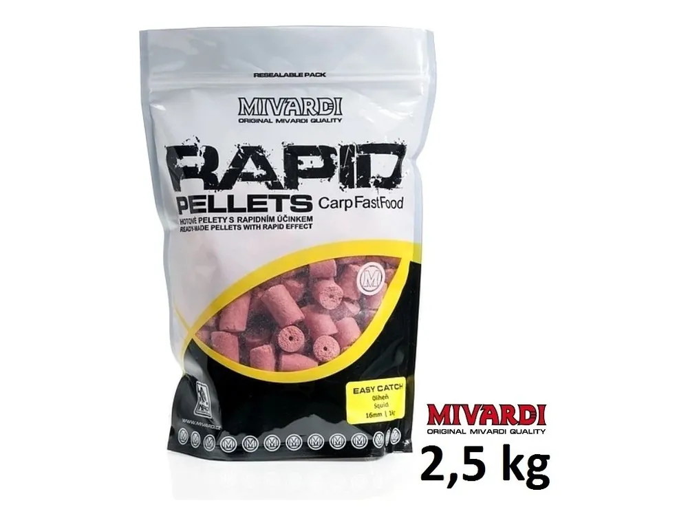 Mivardi pelety Rapid Easy Catch Oliheň 2,5 kg Hit Sezóny