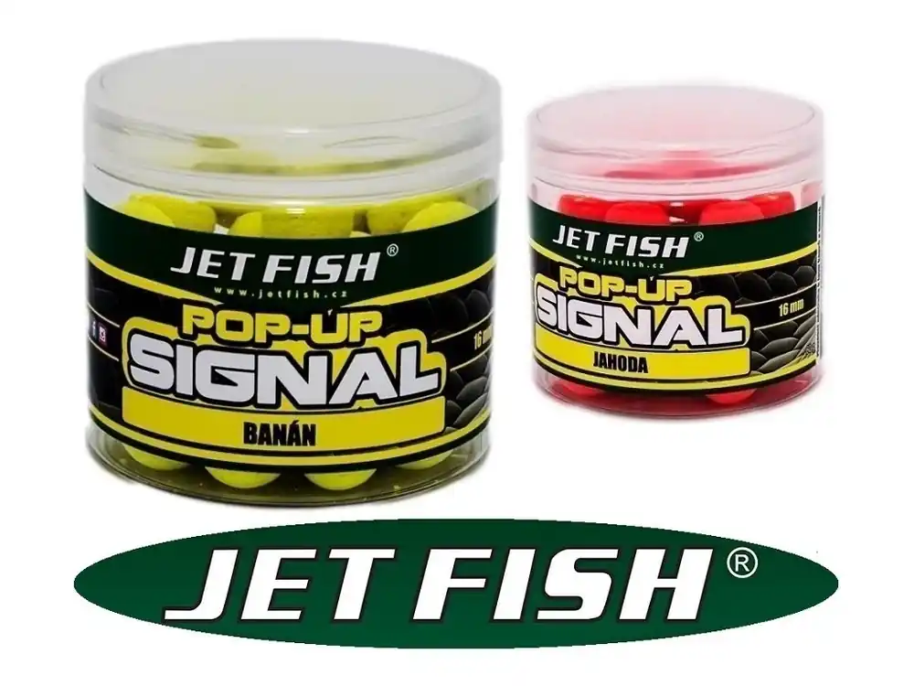 Jet Fish boilies POP-UP Signal 16 mm/60 g Tovární Cena