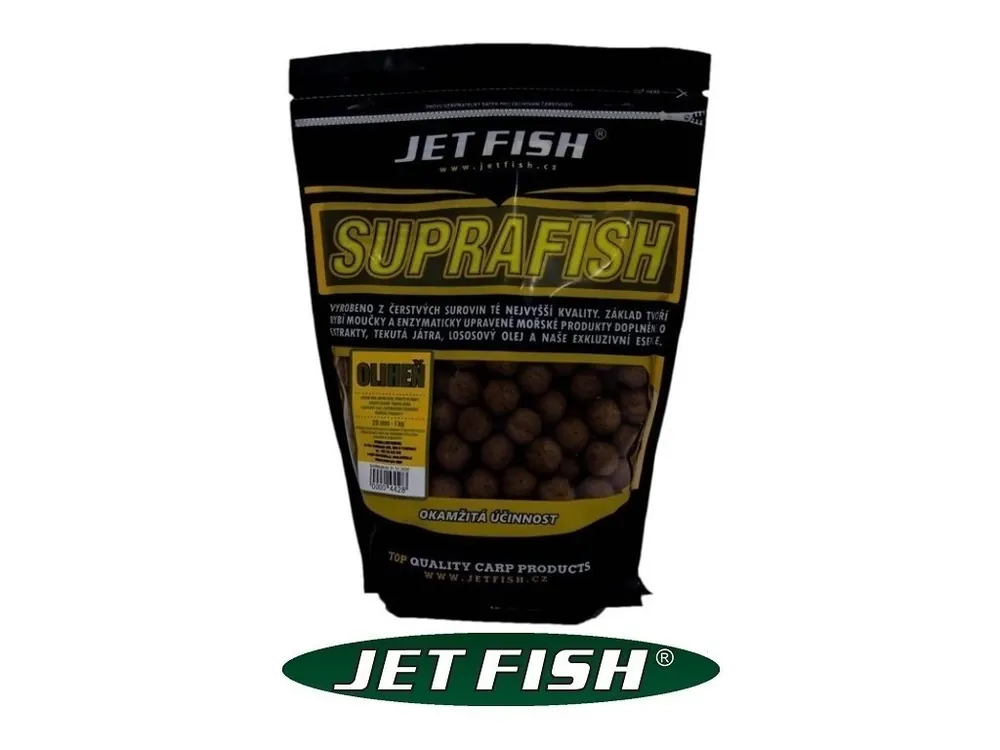 Dokud Zásoby Vydrží Jet Fish Supra Fish boilies 20 mm/1 kg