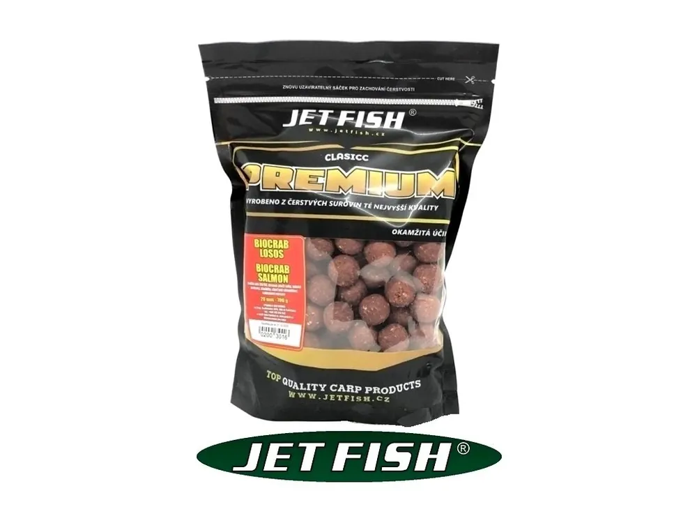 Víkendová Akce Jet Fish Premium Classic boilies 20 mm/700 g