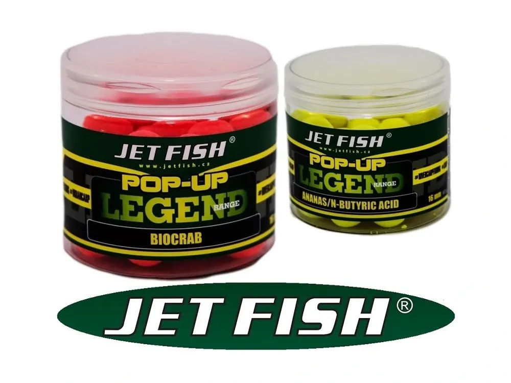 Jet Fish boilies Legend Range POP-UP 16 mm/60 g Top Prodej