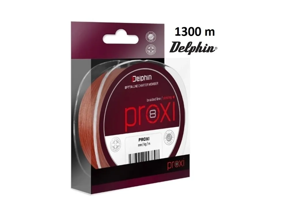 Delphin PROXI 8 pletená šňůra 1300 m Vysoce Kvalitní