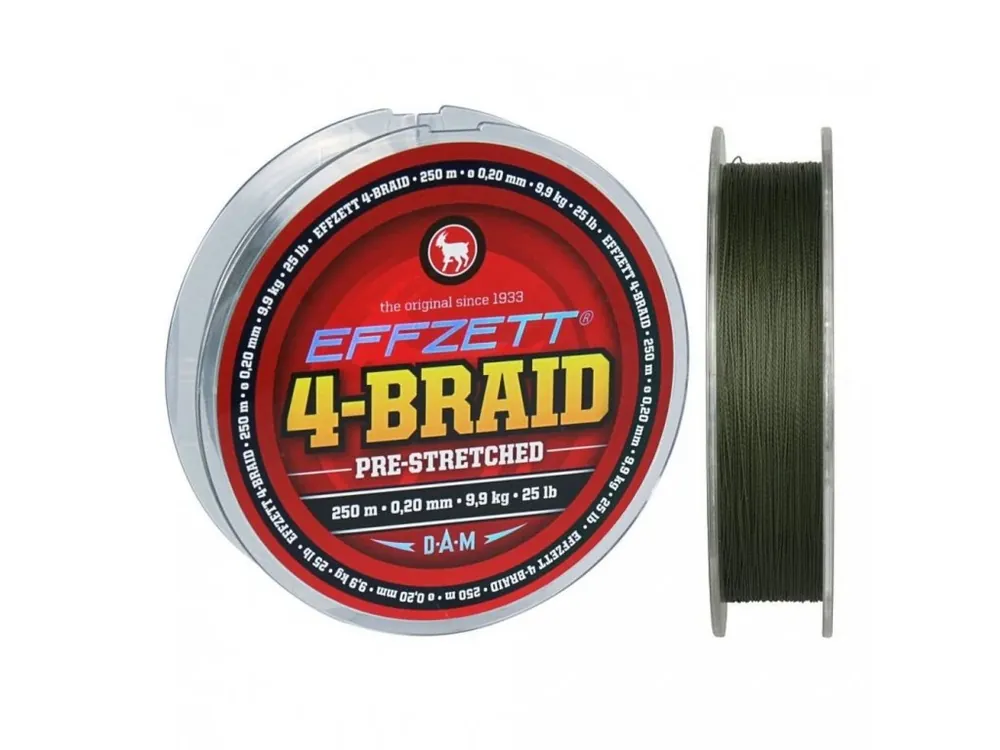 DAM splétaná šňůra Effzett 4-BRAID 1m Kup Teď