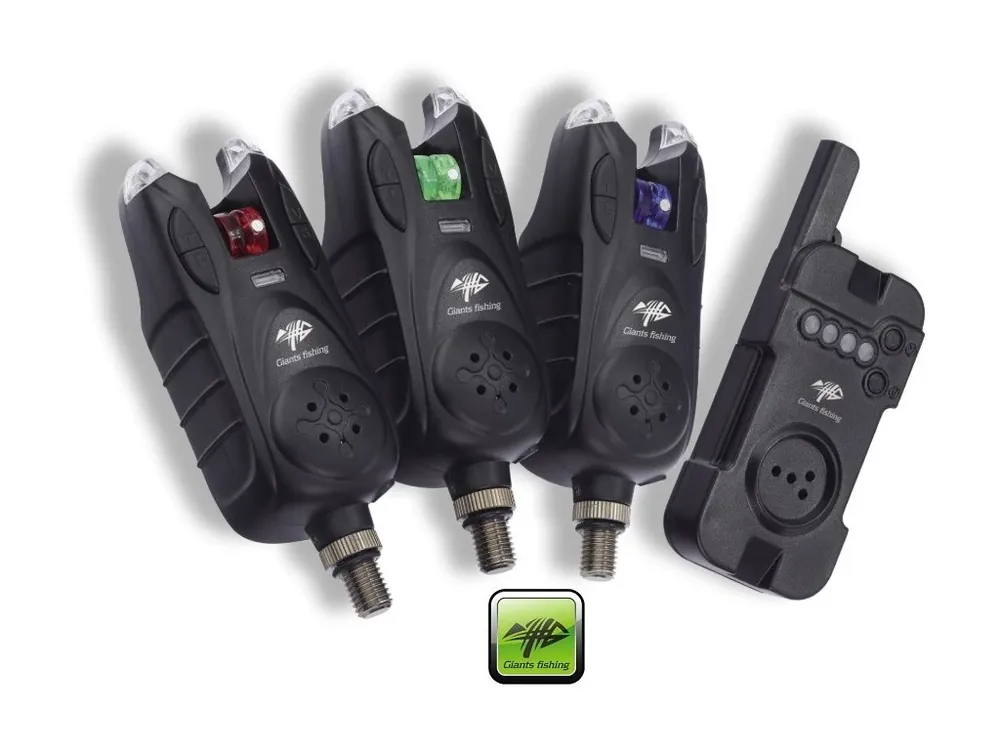 Giants Fishing sada hlásičů Wireless Set TX2 3+1 Horká Nabídka