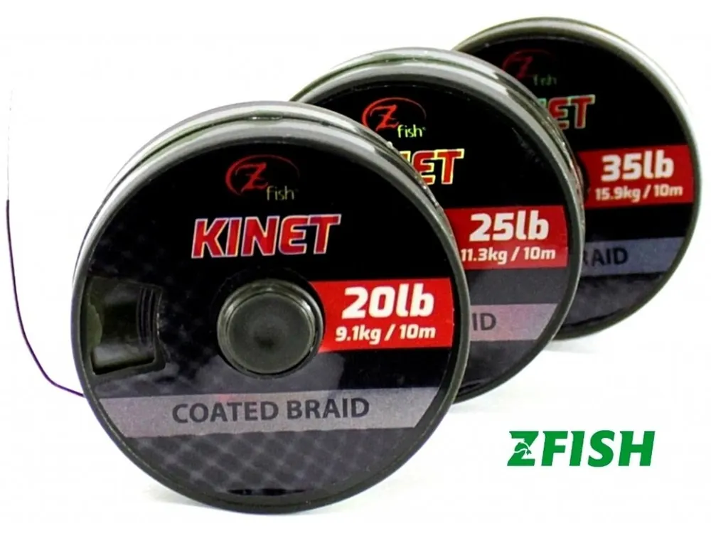 Zfish šňůrka Kinet Coated Braid 10 m Speciální Cena