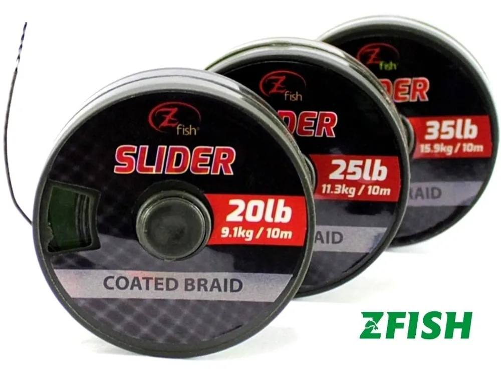 Bezpečná Platba Zfish šňůrka Slider Coated Braid 10 m