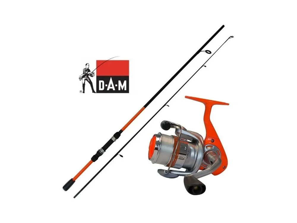 DAM dětský rybářský set Vibe Combo Orange Nejlepší Cena