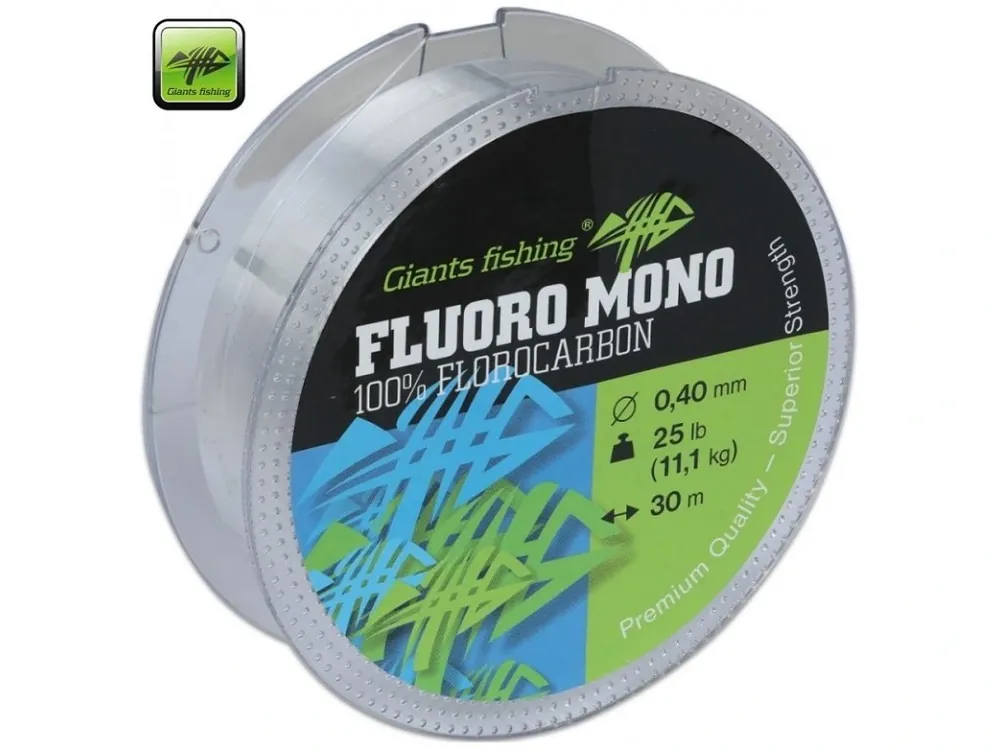Giants Fishing návazcový vlasec 100% Fluorocarbon 30 m Originální