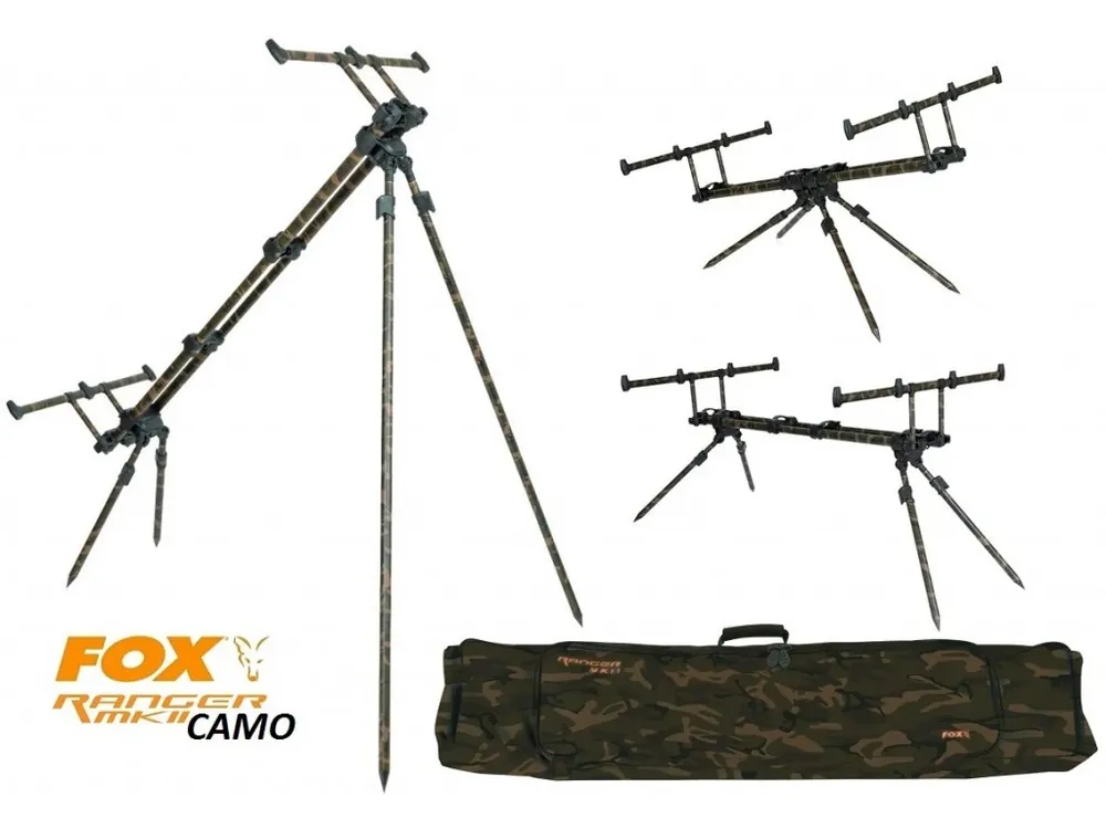 FOX Ranger MK2 Pod Camo 4 Rod Vrácení Zdarma