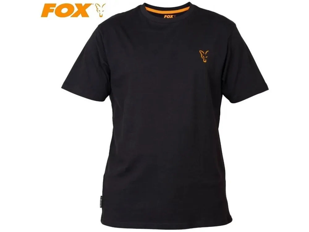 Cenová Bomba Tričko FOX Collection Black/Orange T-Shirt