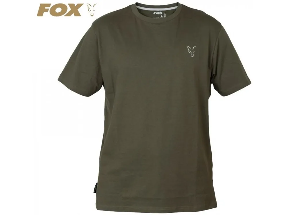 Tričko FOX Collection Green/Silver T-Shirt Poslední Šance