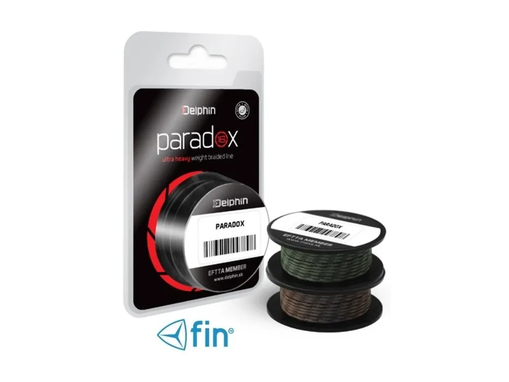 Rychlé Dodání FIN Paradox 16X pletená šňůra 10 m/60 lbs - kamufláž