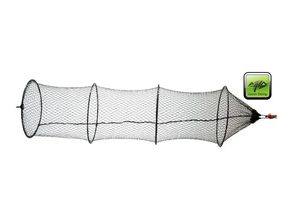 Ověřený Giants Fishing vezírek Keep Net 40 x 120 cm - 4 kruhy
