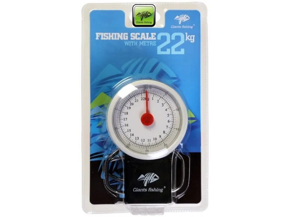 Giants Fishing váha s metrem Fishing Scale 22 kg Finální Výprodej