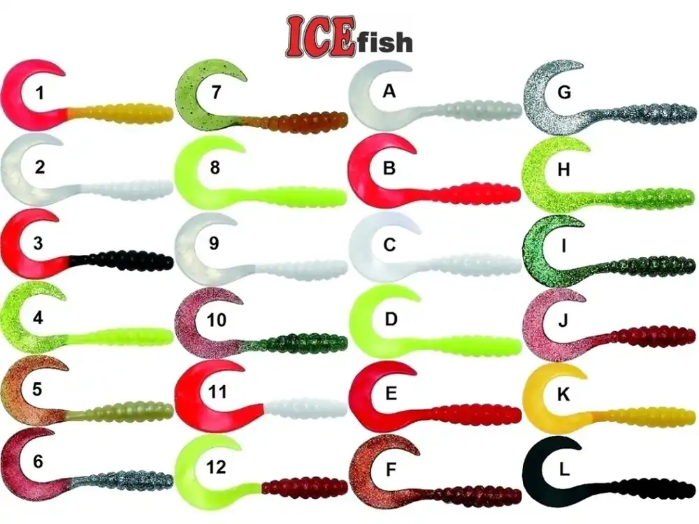 ICE Fish twister 7 cm Finální Výprodej