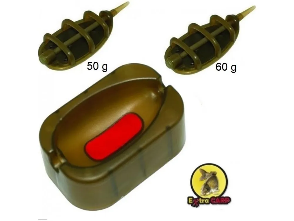 Extra Carp Method Feeder Set 50, 60 g + formička Víkendová Akce