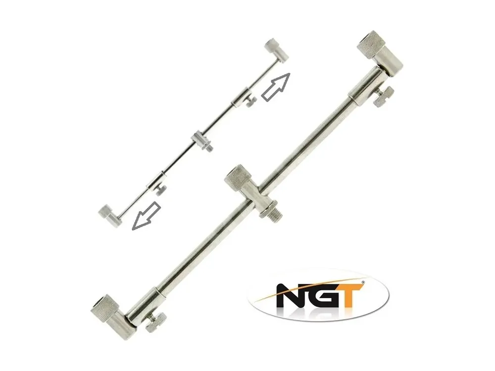 Akční Cena NGT hrazda na pruty Buzz Bar Stainless Steel 3 Rod 25-40 cm