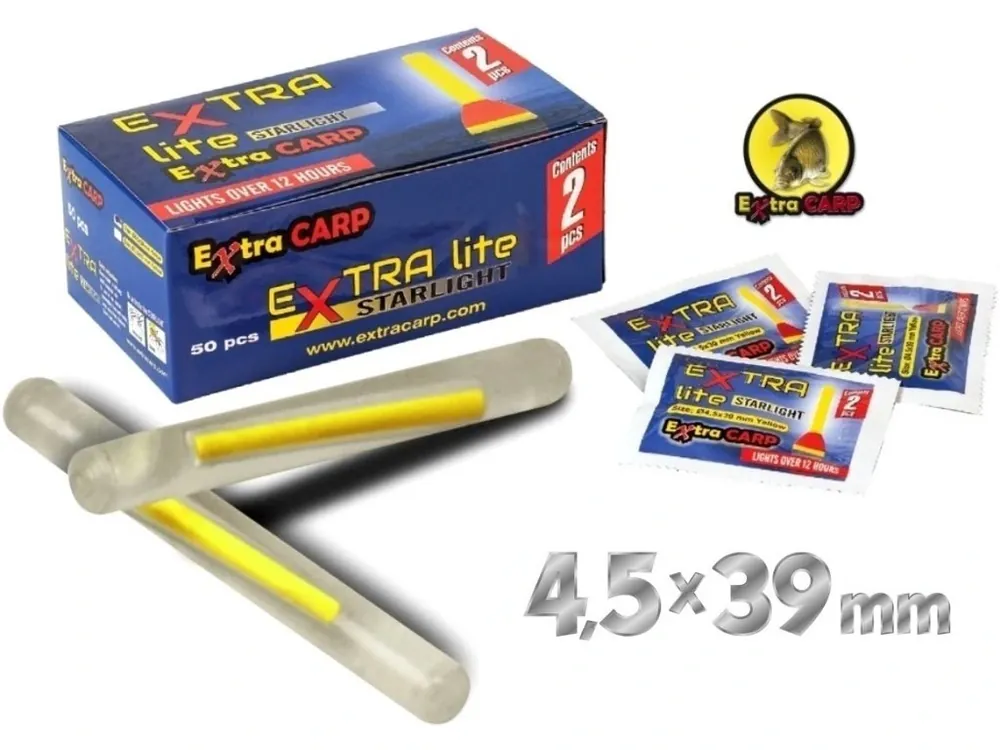 Extra Carp Lite Starlight - svítící ampule 4,5 x 39 mm Dokud Zásoby Vydrží