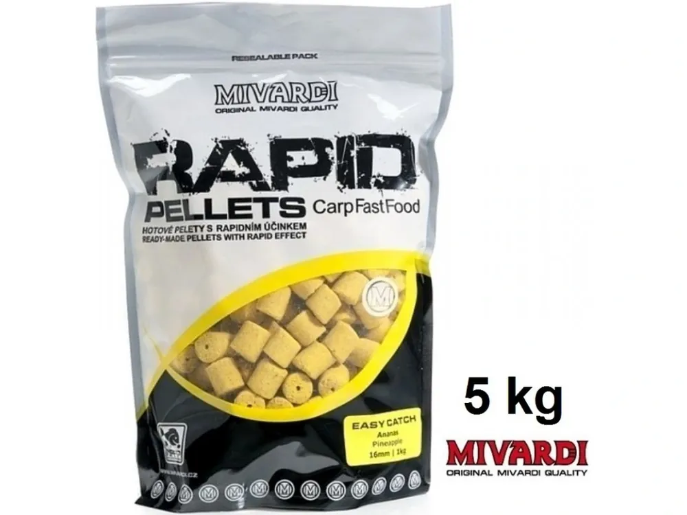 Omezená Nabídka Mivardi pelety Rapid Easy Catch Ananas 5 kg