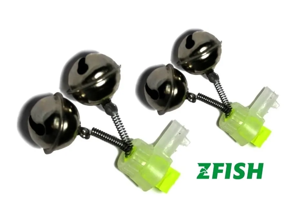 Poslední Šance Zfish rolnička dvojitá Double Bell Light Clip - 2 ks
