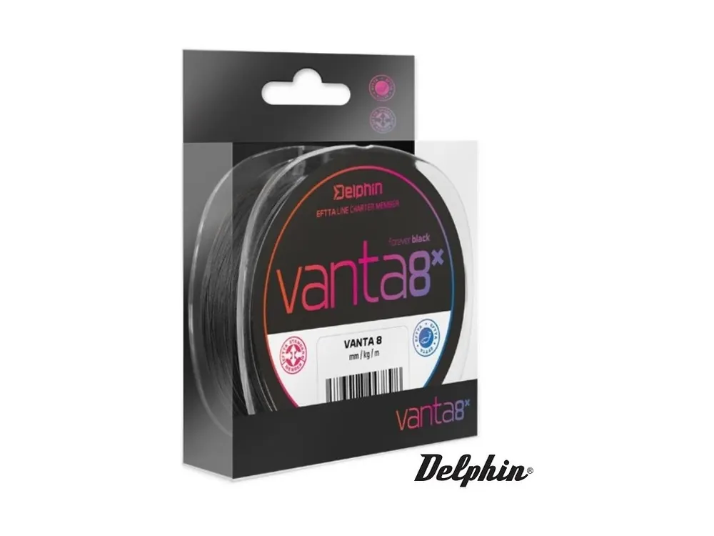 Delphin VANTA 8 pletená šňůra 1 m Víkendová Akce