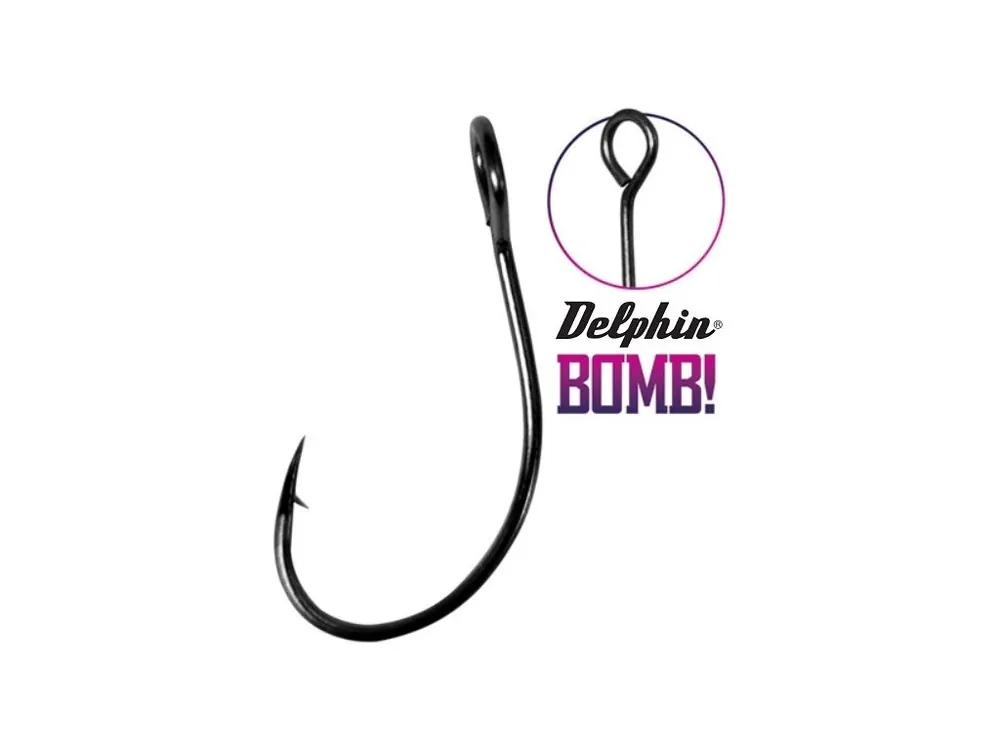 Rychlé Dodání Háčky Delphin BOMB! HardLURE protihrot - 10 ks
