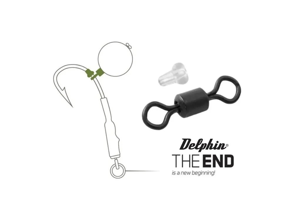 Odeslání Ihned Delphin THE END obratlík Ronnie + gumový stoper - 20 +10 ks