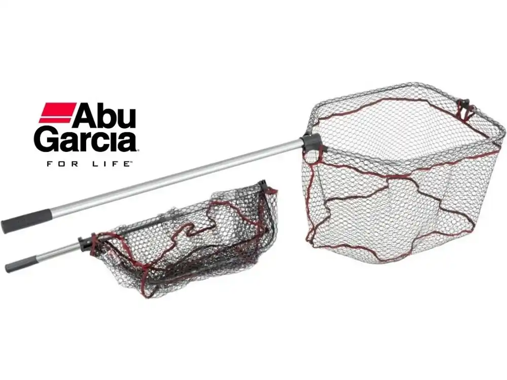 Víkendová Akce Podběrák Abu Garcia Folding Landing Net Rubber