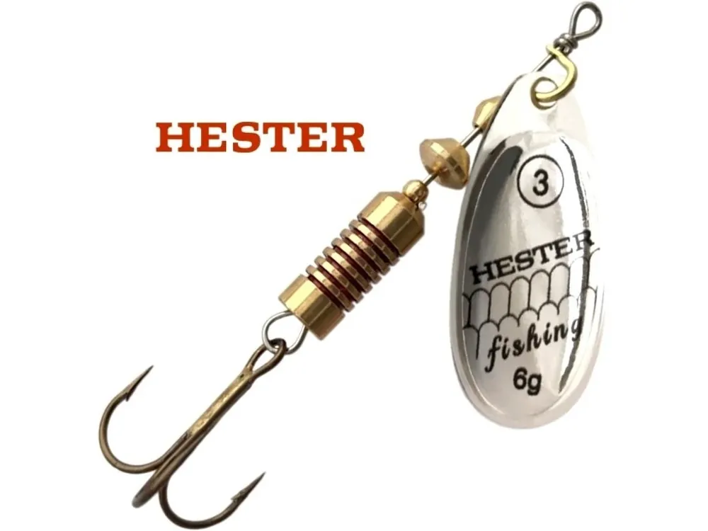 Hester Fishing rotační třpytka Ospray Silver Omezená Nabídka