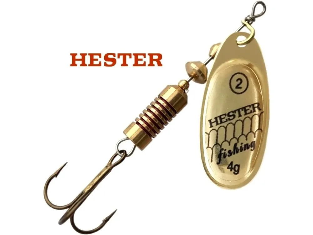 Značkový Hester Fishing rotační třpytka Ospray Gold